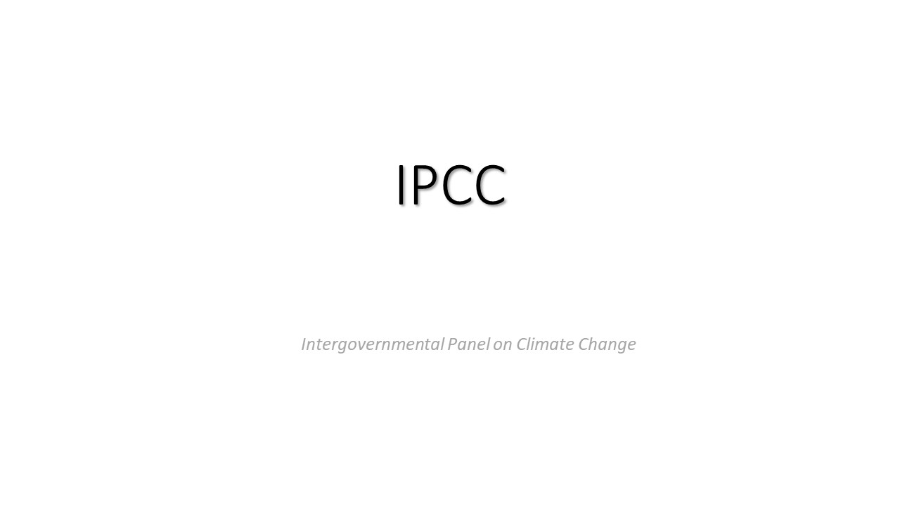slide 1 IPCC
